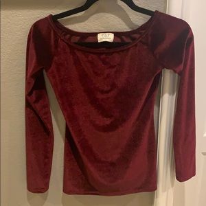 Woman’s XS long sleeve dress top